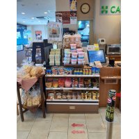 甘楽パーキングエリア下り線　綿飴＆ポップコーン販売風景