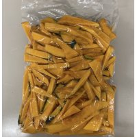 カボチャの乱切り